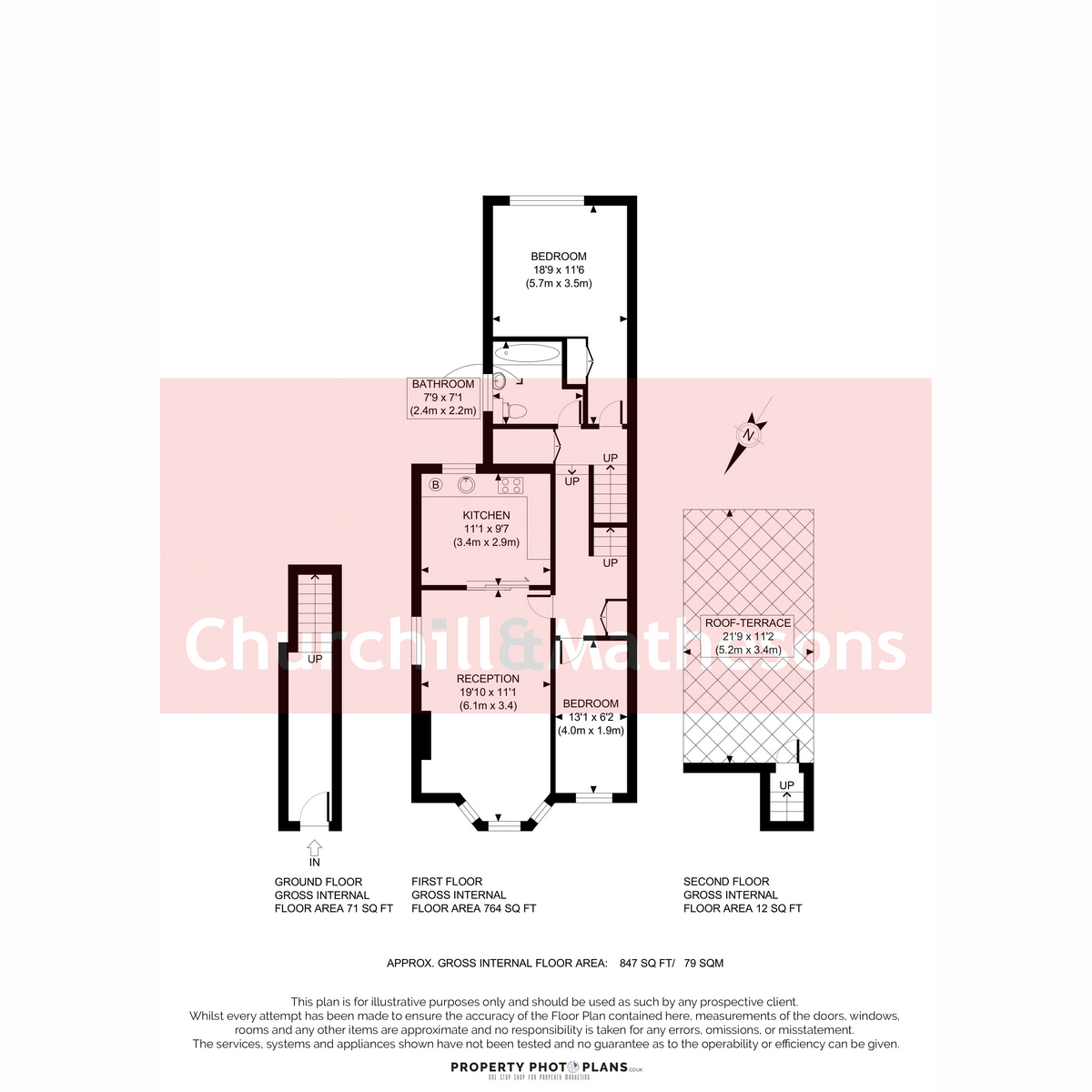 12b, Nightingale Road, London floorplan