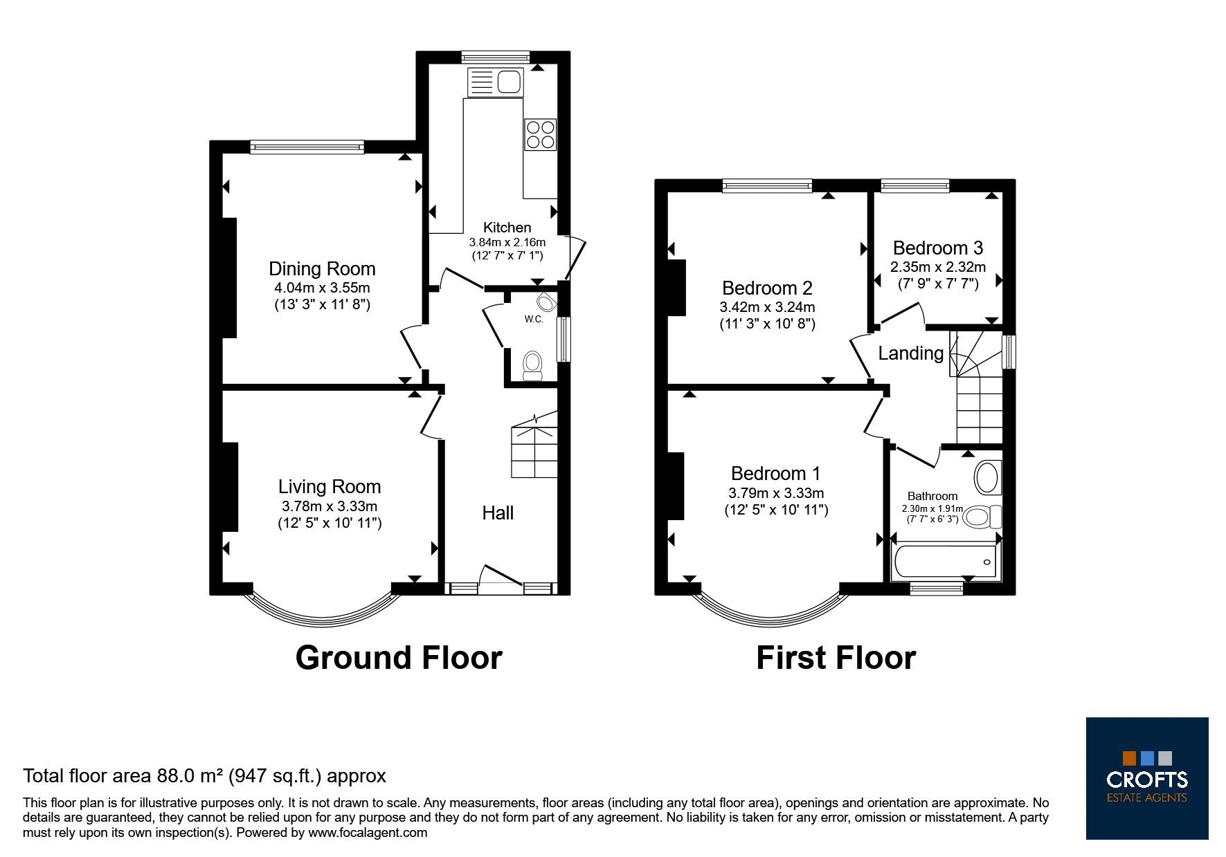 507, Weelsby Street, Grimsby floorplan