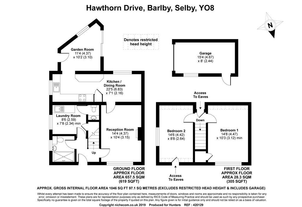 3 Bedrooms Detached house for sale in Hawthorn Drive, Barlby, Selby YO8