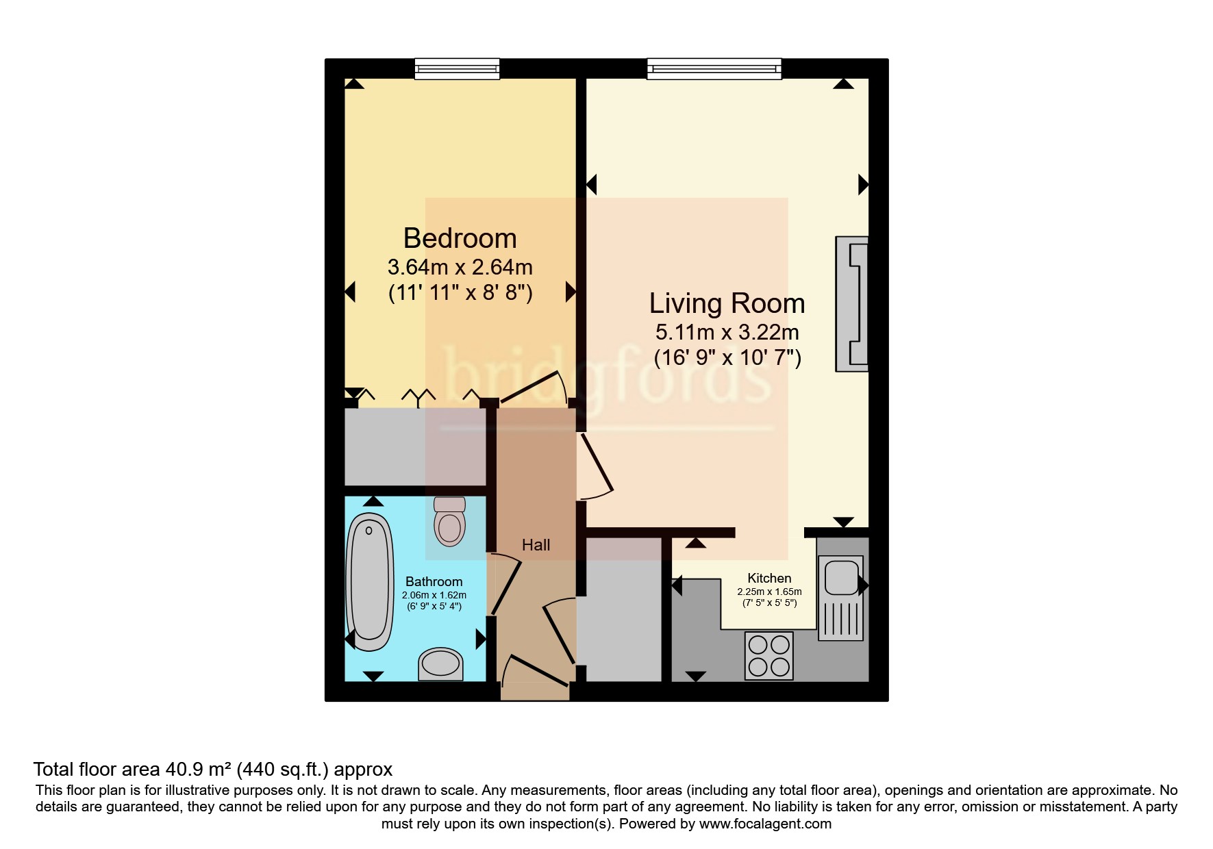 32, Millers Court, Macclesfield floorplan