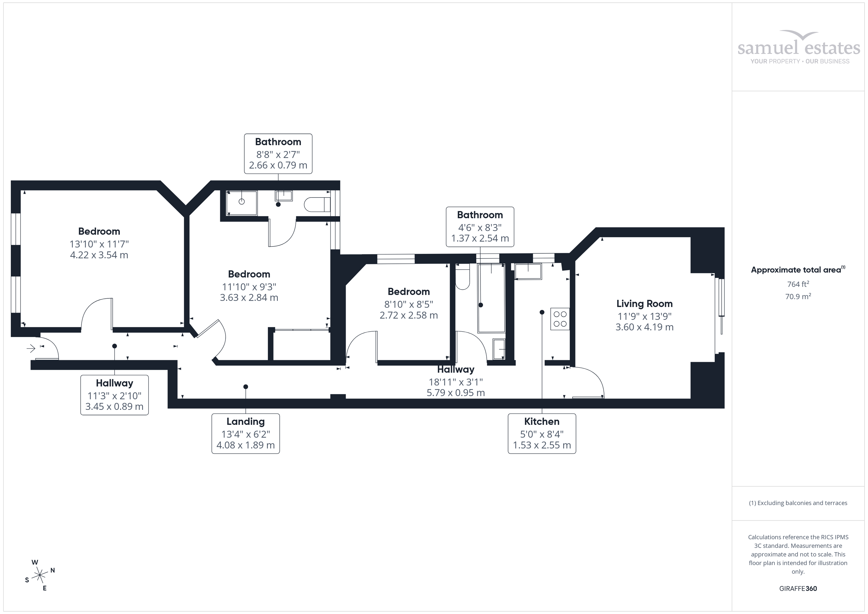 Oakmead Road, London floorplan