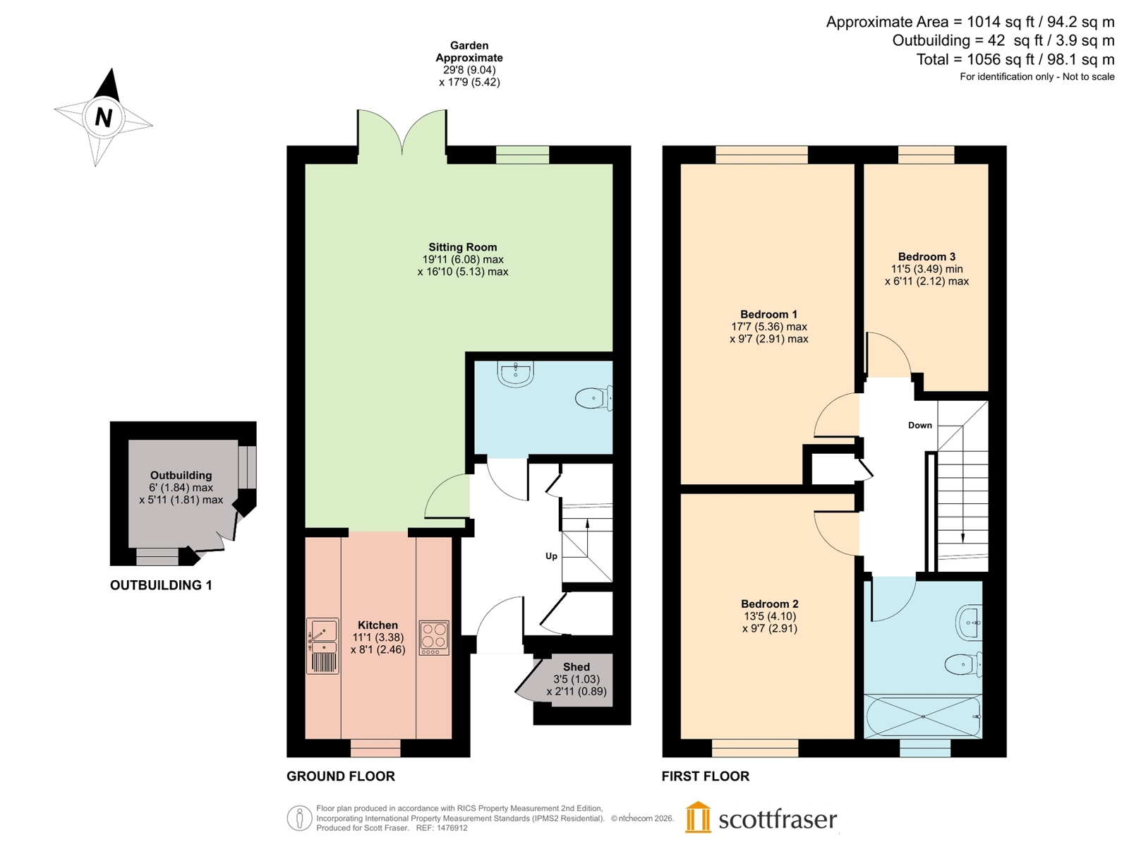 3, Baynhams Drive, Oxford floorplan