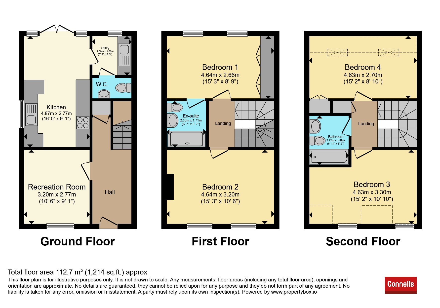 53, Winter Gardens Way, Banbury floorplan
