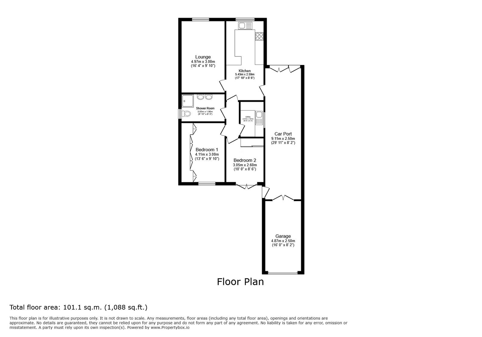 2, Rhyd-y-Fenni, Swansea floorplan
