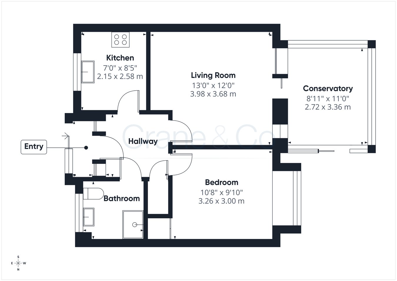 23, The Cedars, Hailsham floorplan