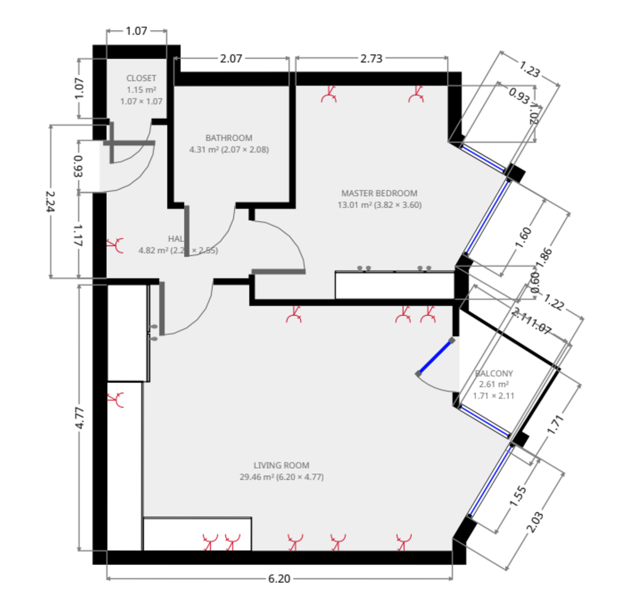1 Bedrooms Flat to rent in Inverness Terrace, London W2