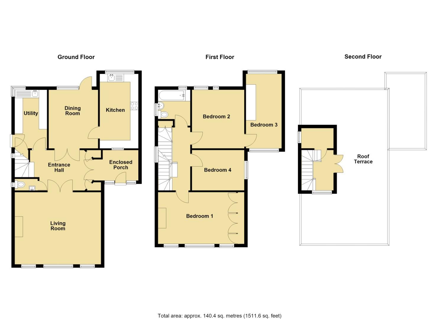93, The Drive, Bexley floorplan