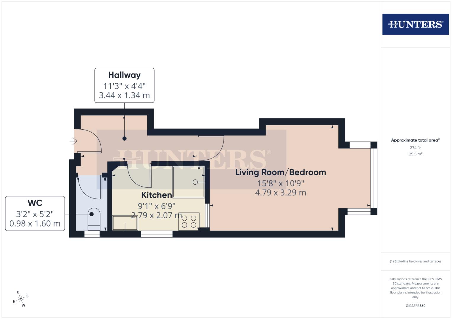 Flat 2, 14, Tennyson Avenue, Bridlington floorplan