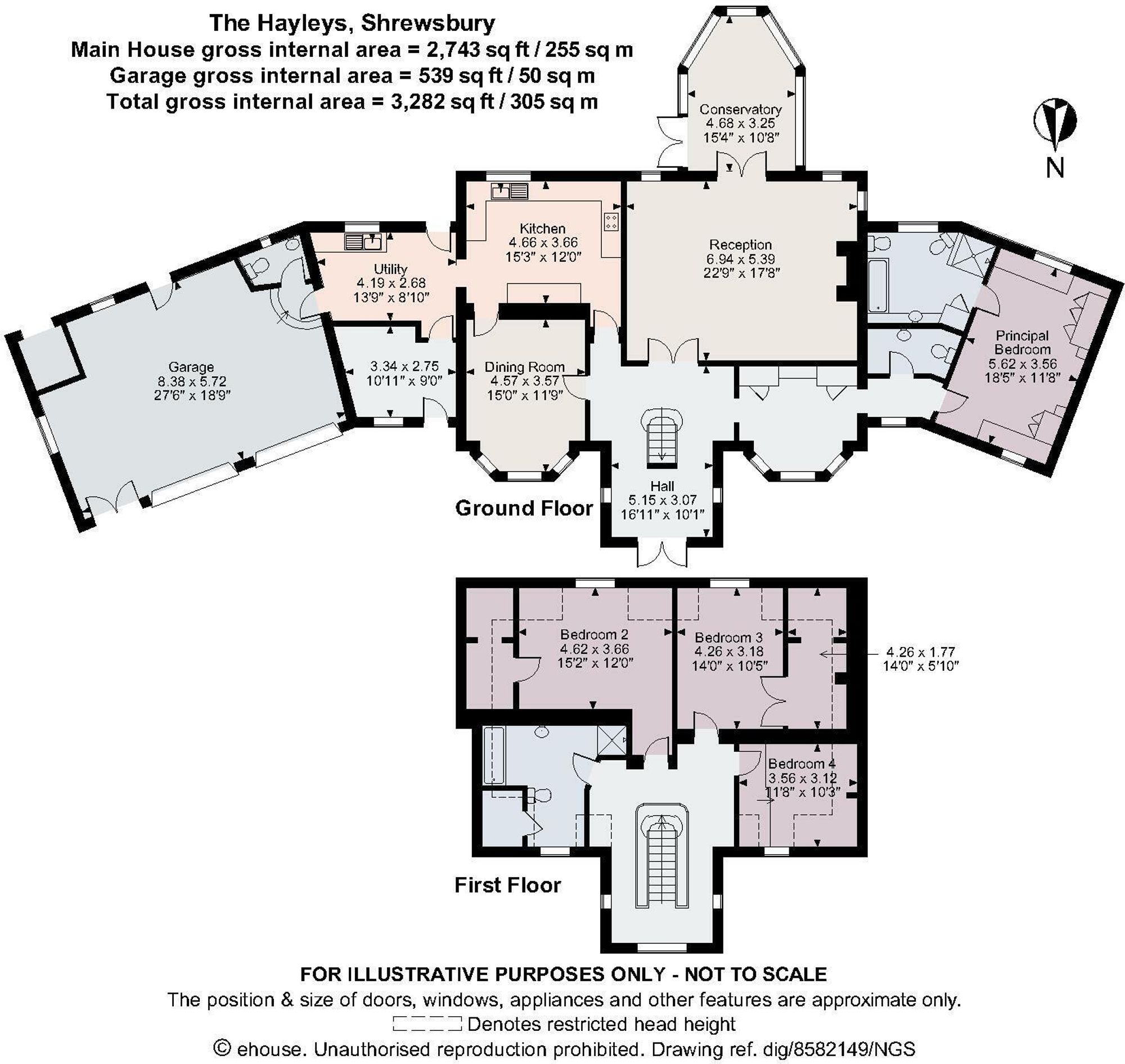 The Hayleys, Shrewsbury floorplan