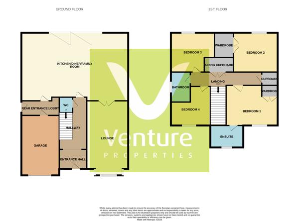 9, Trinity Gardens, Willington floorplan