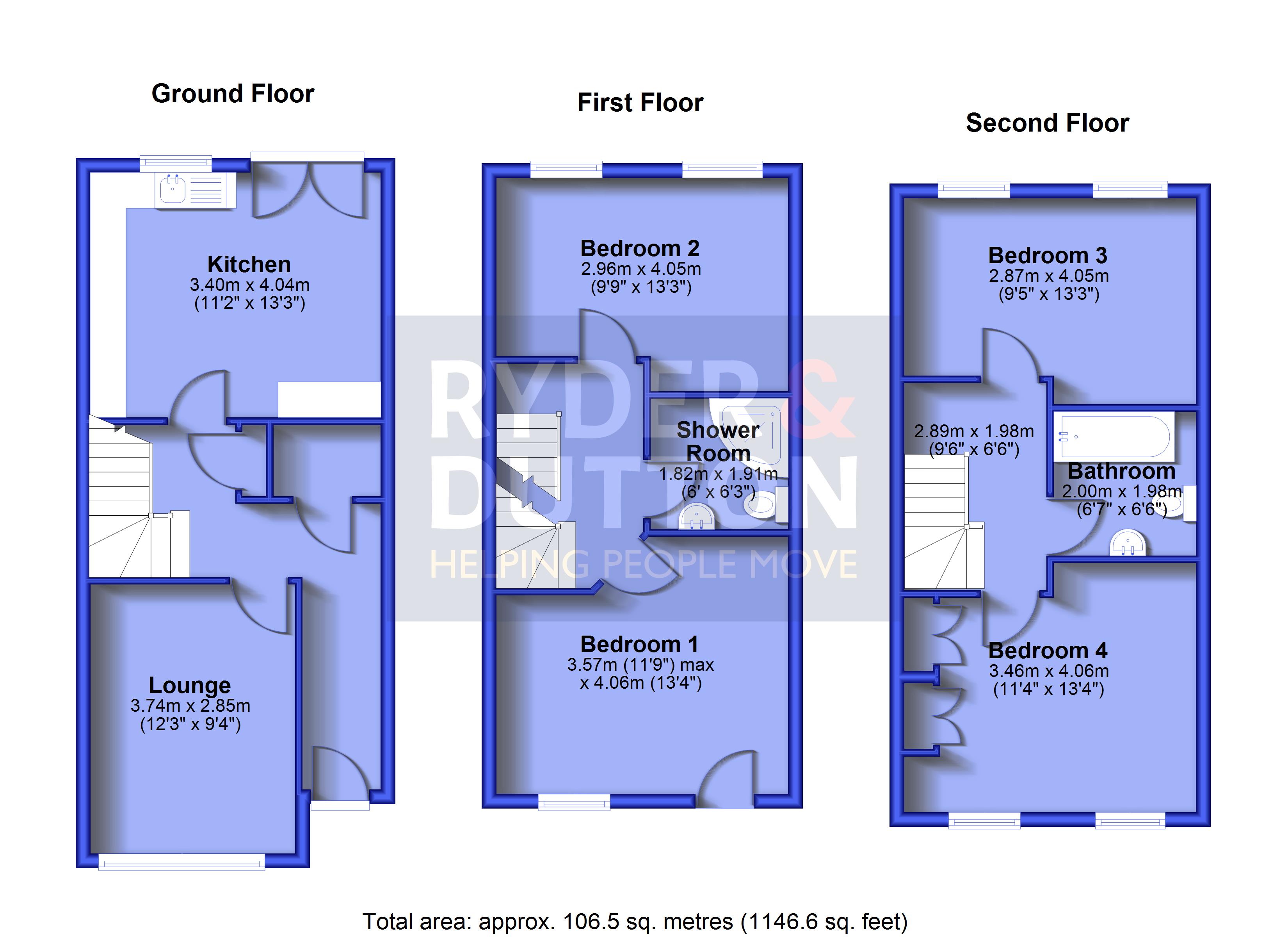 11, Bandy Fields Place, Greater Manchester floorplan