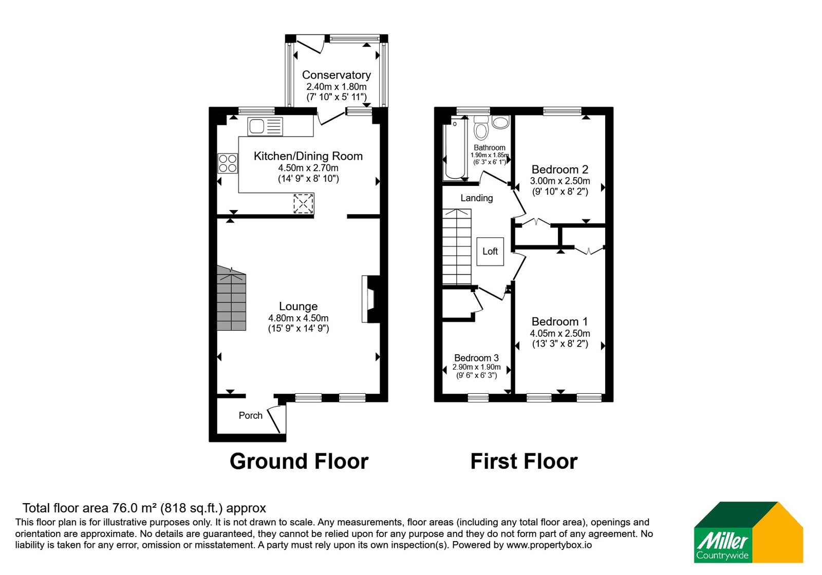 33, Trevella Vean, Cornwall floorplan