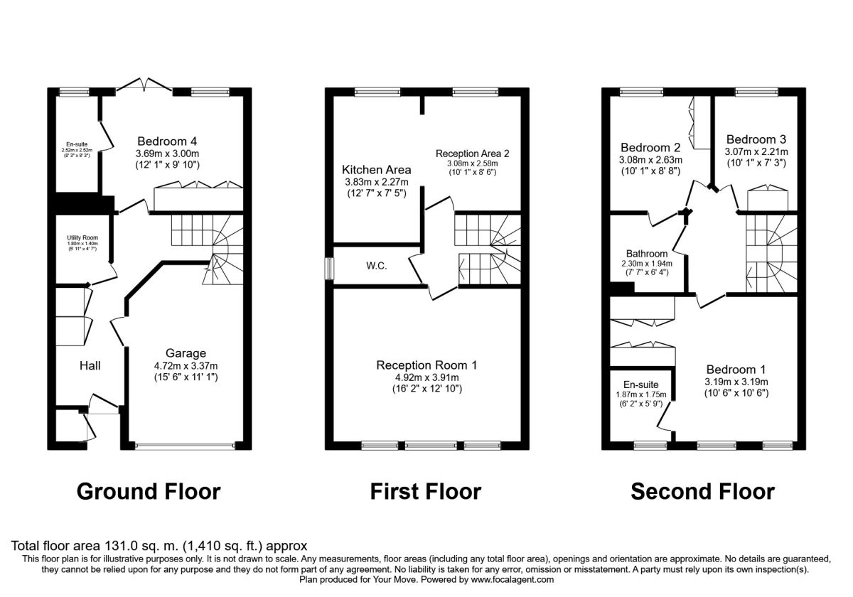 4 Bedrooms Terraced house to rent in Anvil Terrace, Dartford DA2