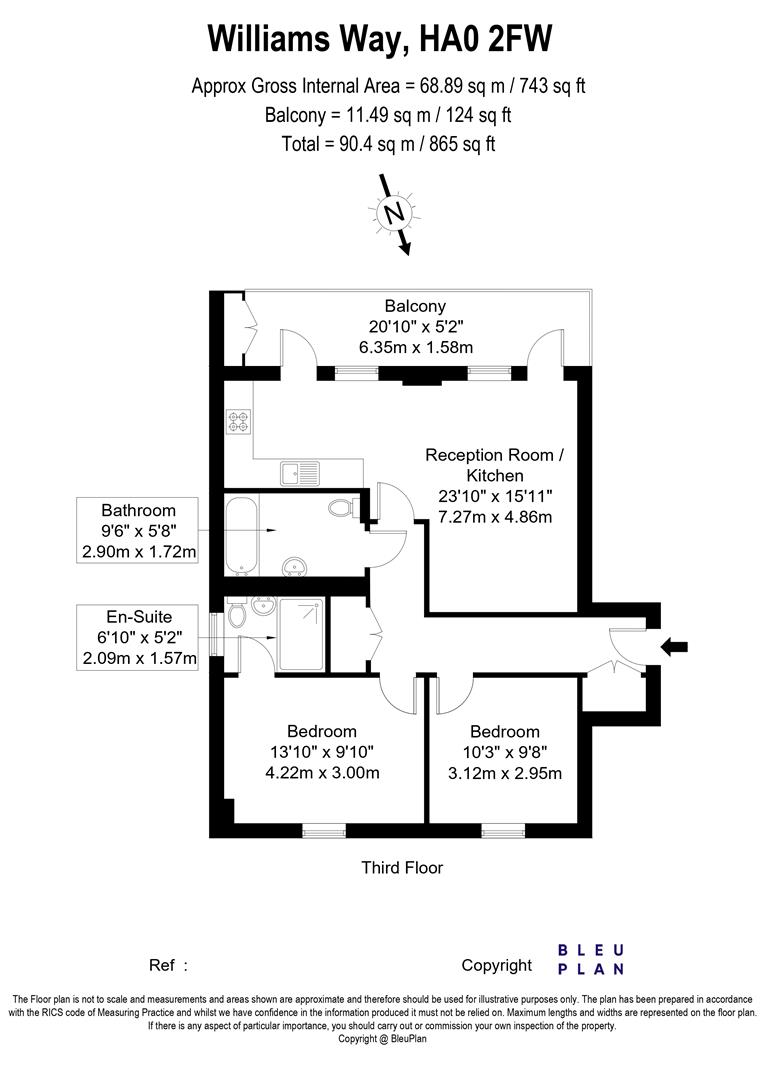 229, Williams Way, WEMBLEY floorplan