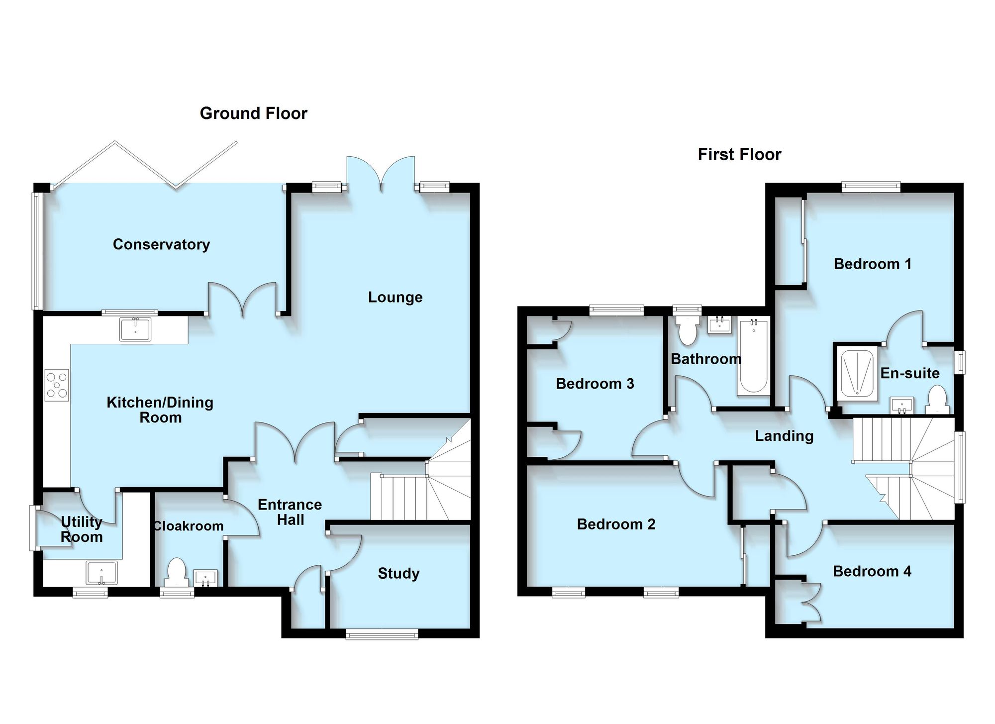 2 Laverde Walk, Milton Keynes floorplan