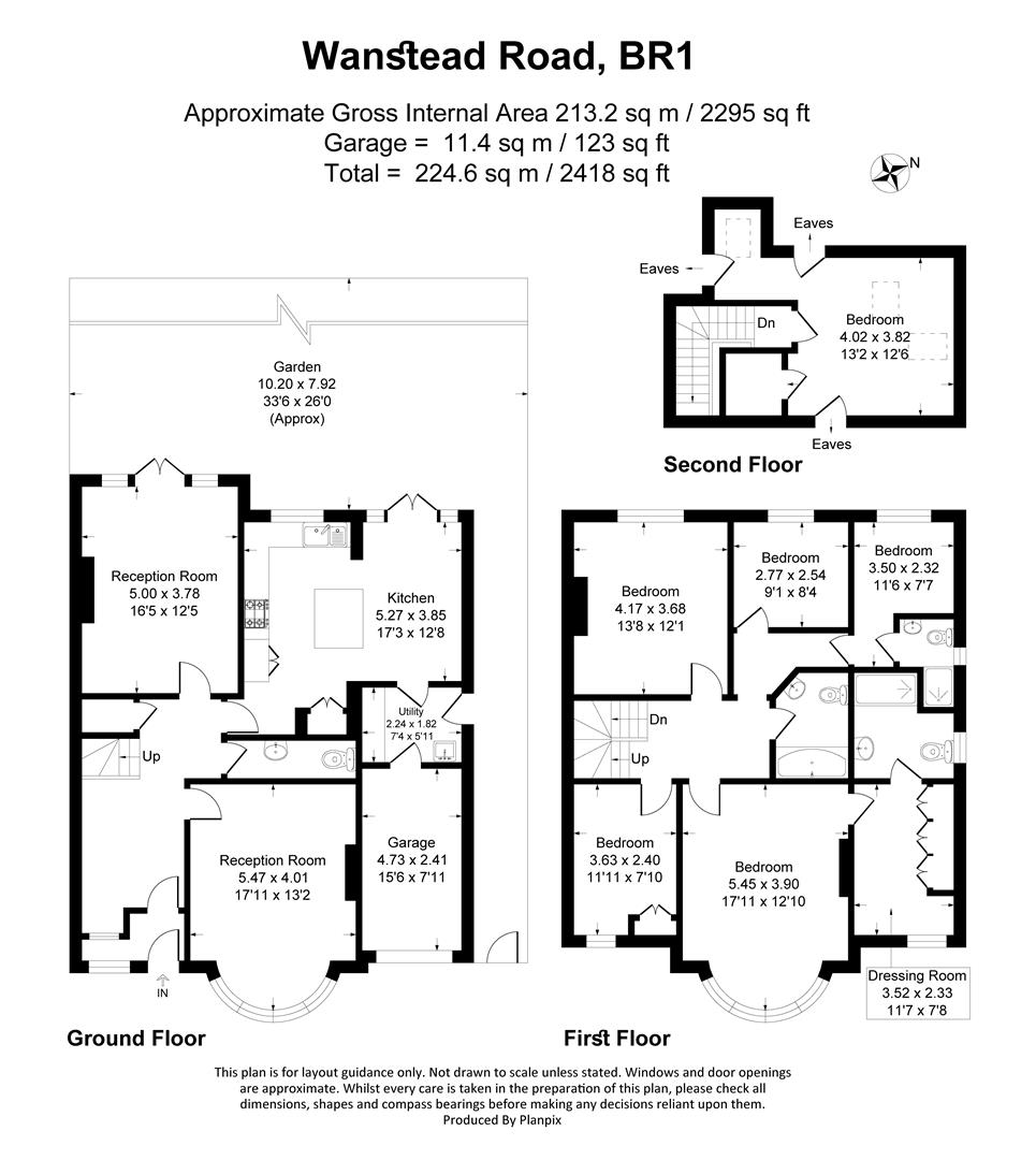 16, Wanstead Road, Bromley floorplan