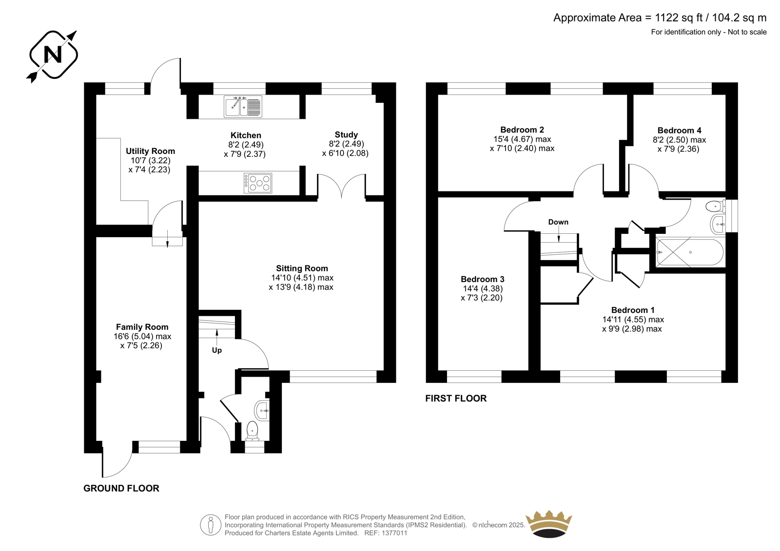 78, Wesley Road, Winchester floorplan