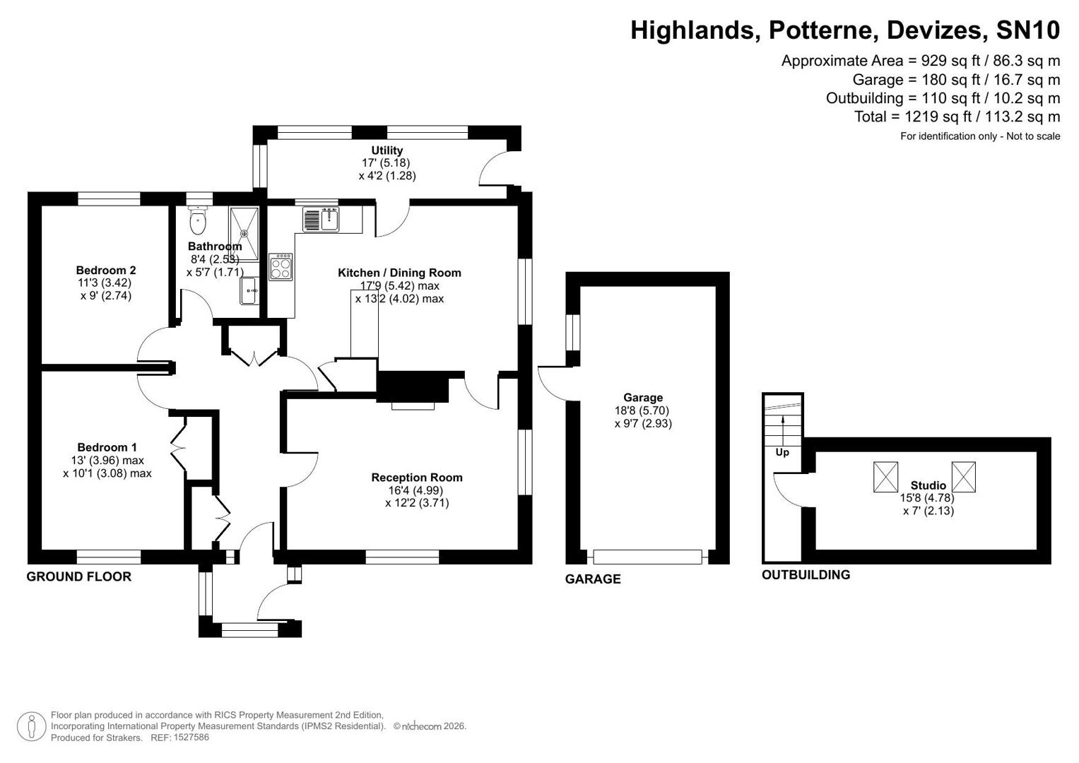 57, Highlands, Devizes floorplan
