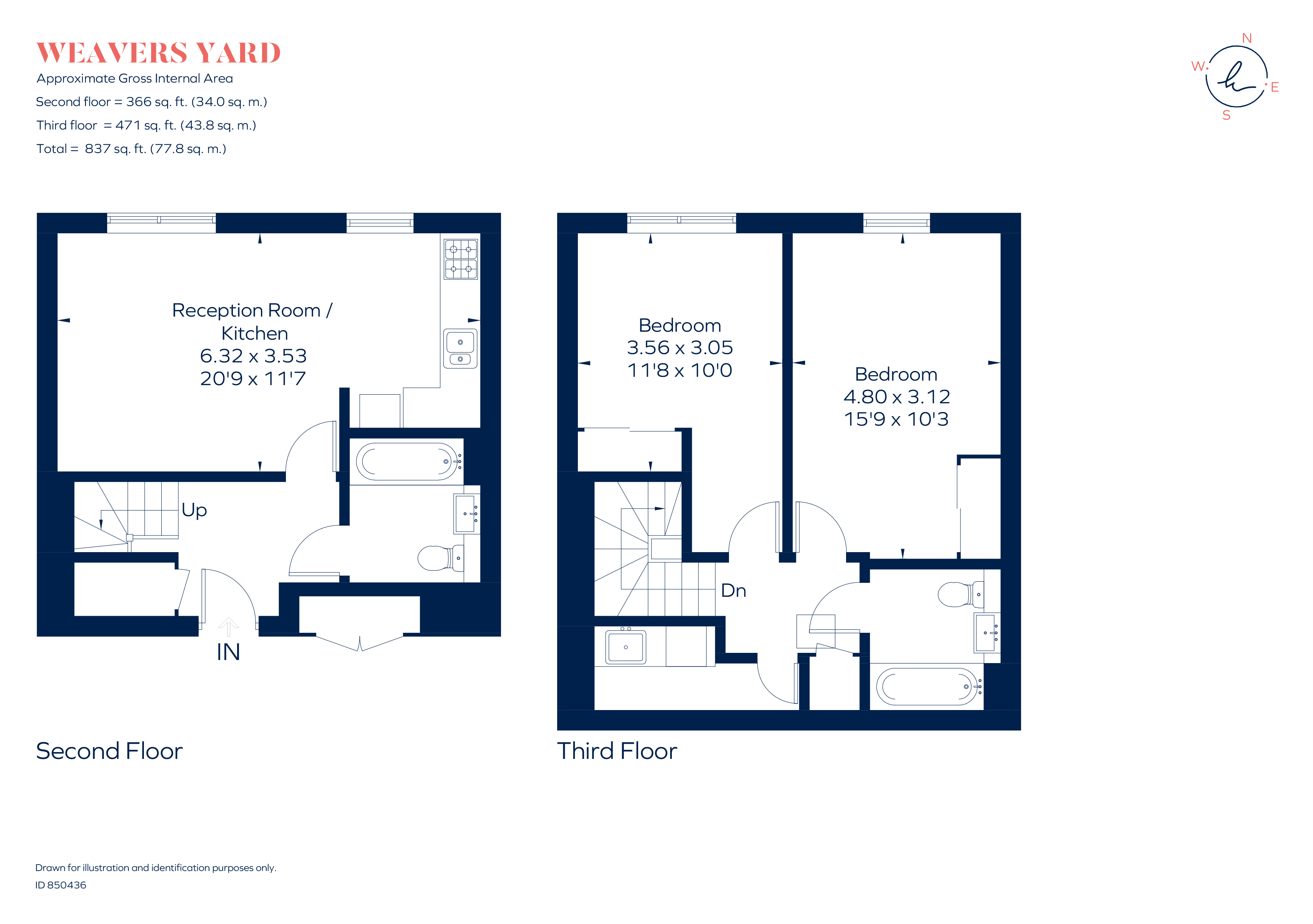 6, Bamboo House, 11 Market Street, Newbury floorplan