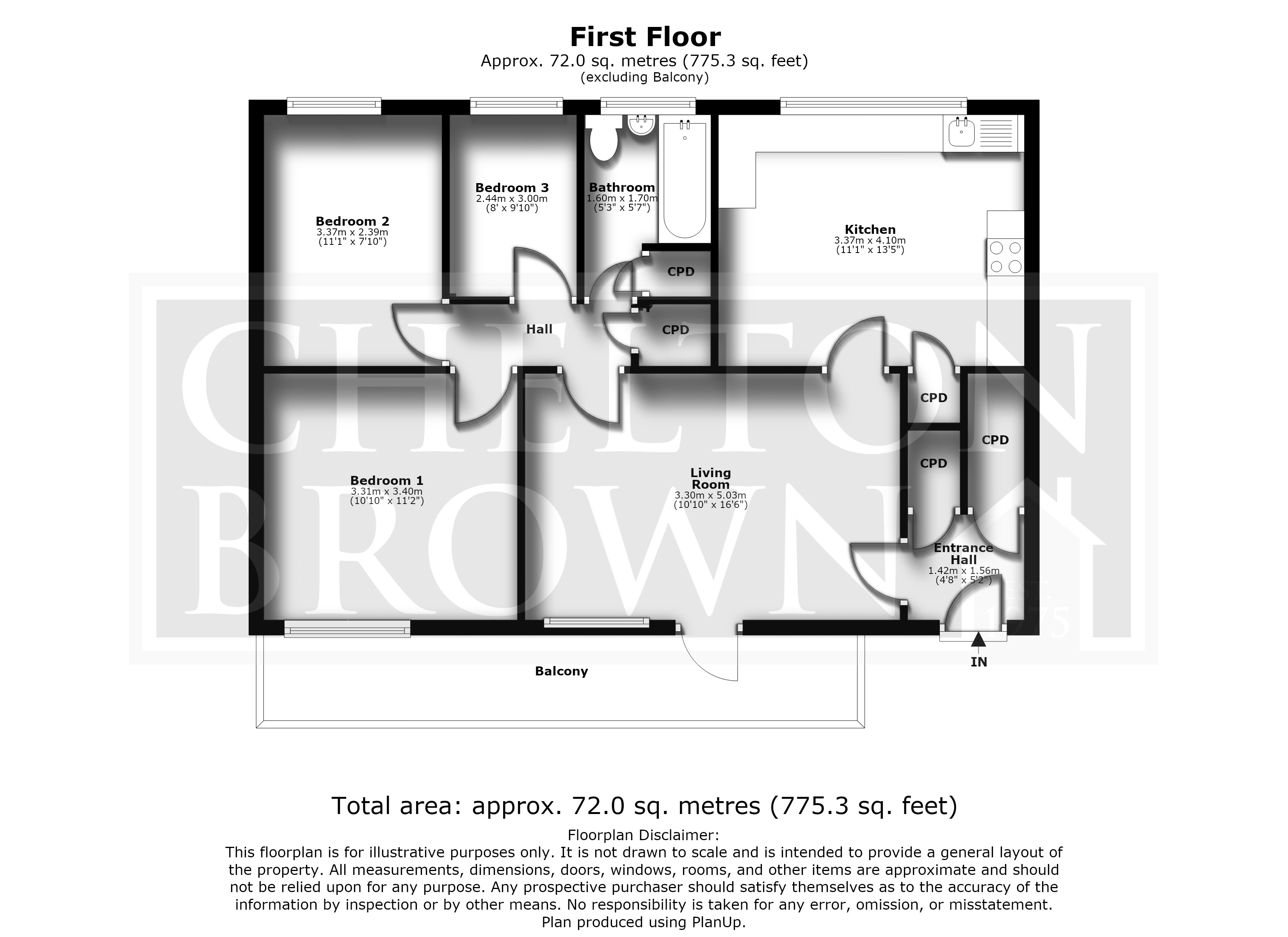 5B,, Rothersthorpe Road, Northamptonshire floorplan