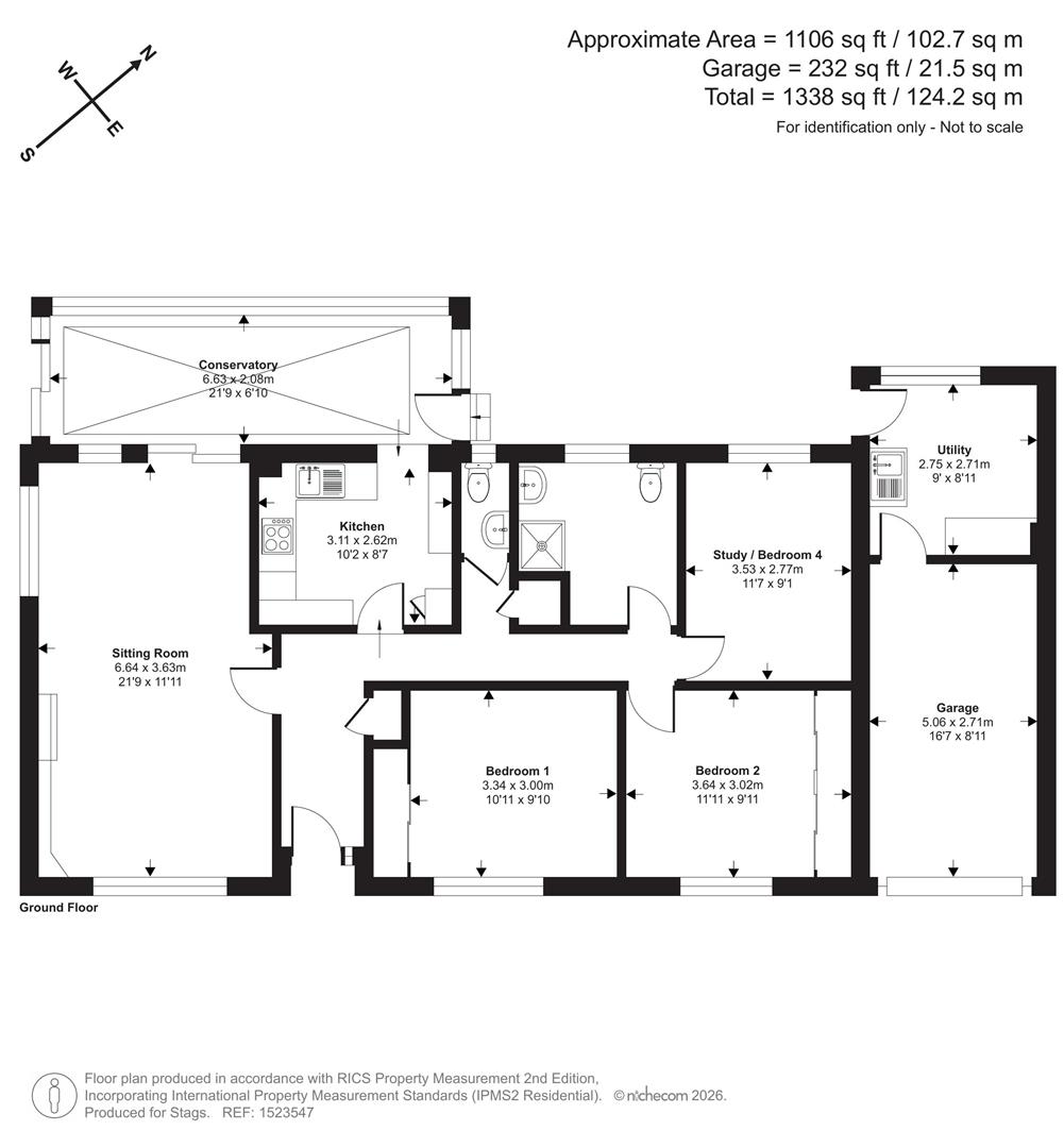 6, Meadow Park, South Molton floorplan