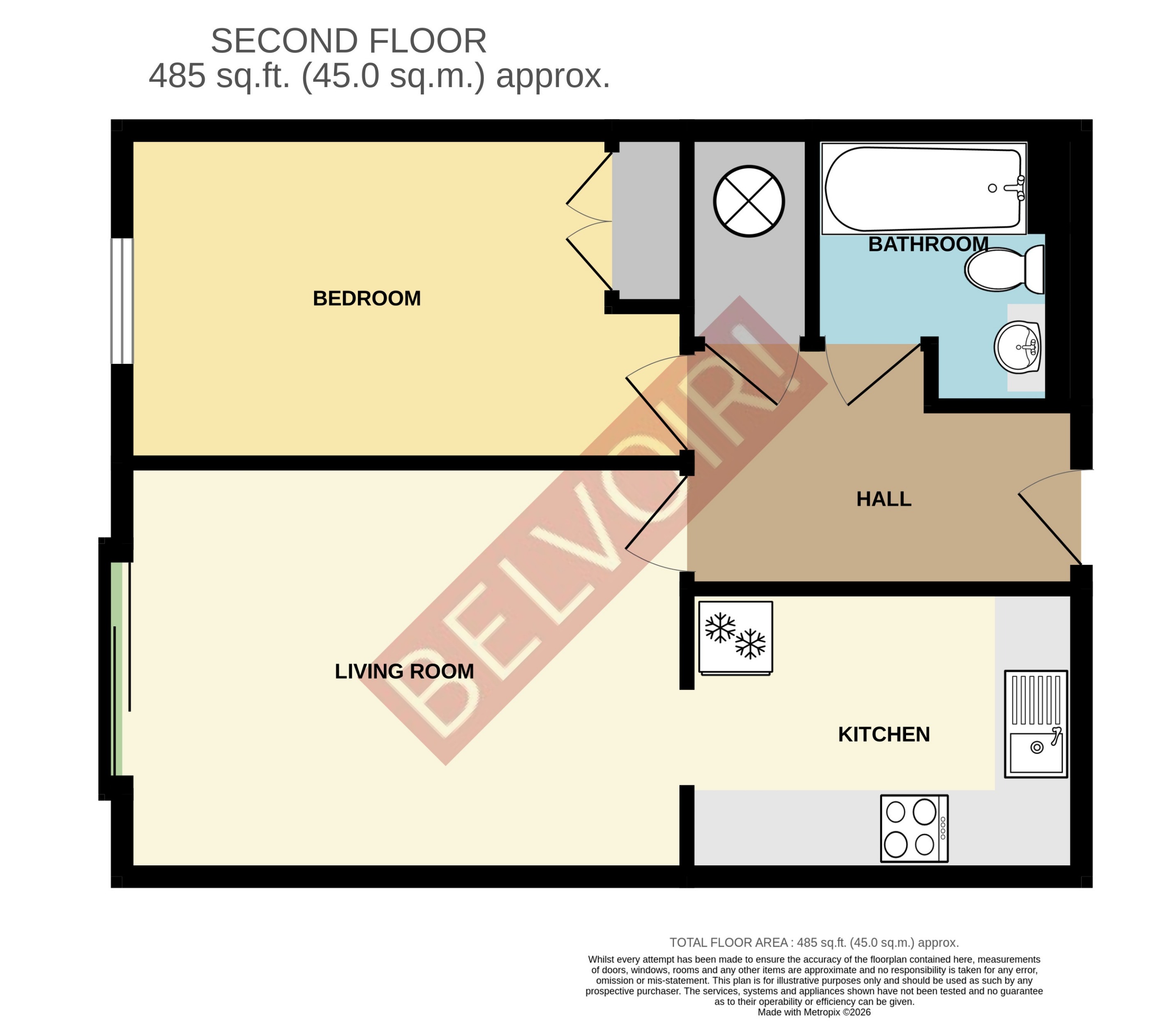 41, Regal Court, Bancroft, Hitchin floorplan