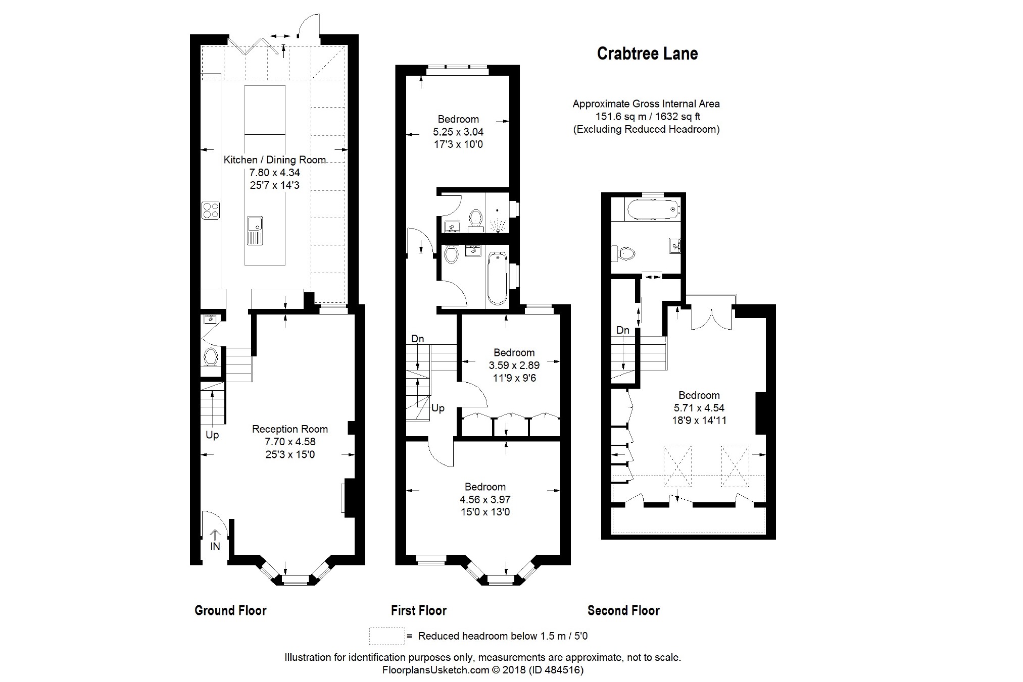 4 Bedrooms Terraced house to rent in Crabtree Lane, London SW6