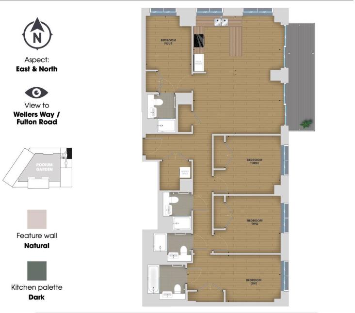756476, Repton Gardens, 1 Wellers Way, Wembley floorplan