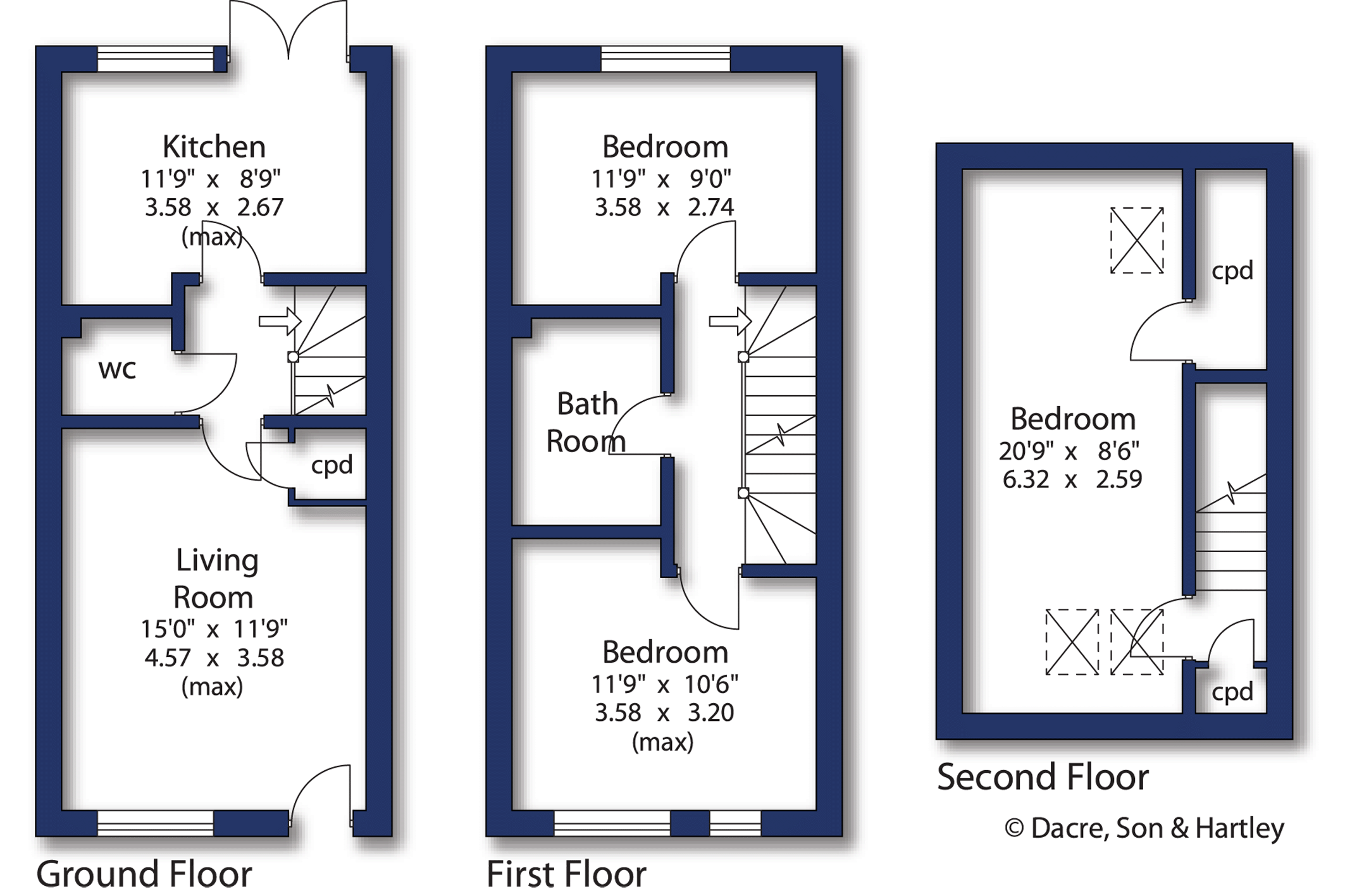 27, St. Wilfrids Crescent, North Yorkshire floorplan
