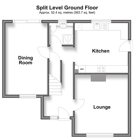Sherwood Avenue Walderslade, Chatham floorplan