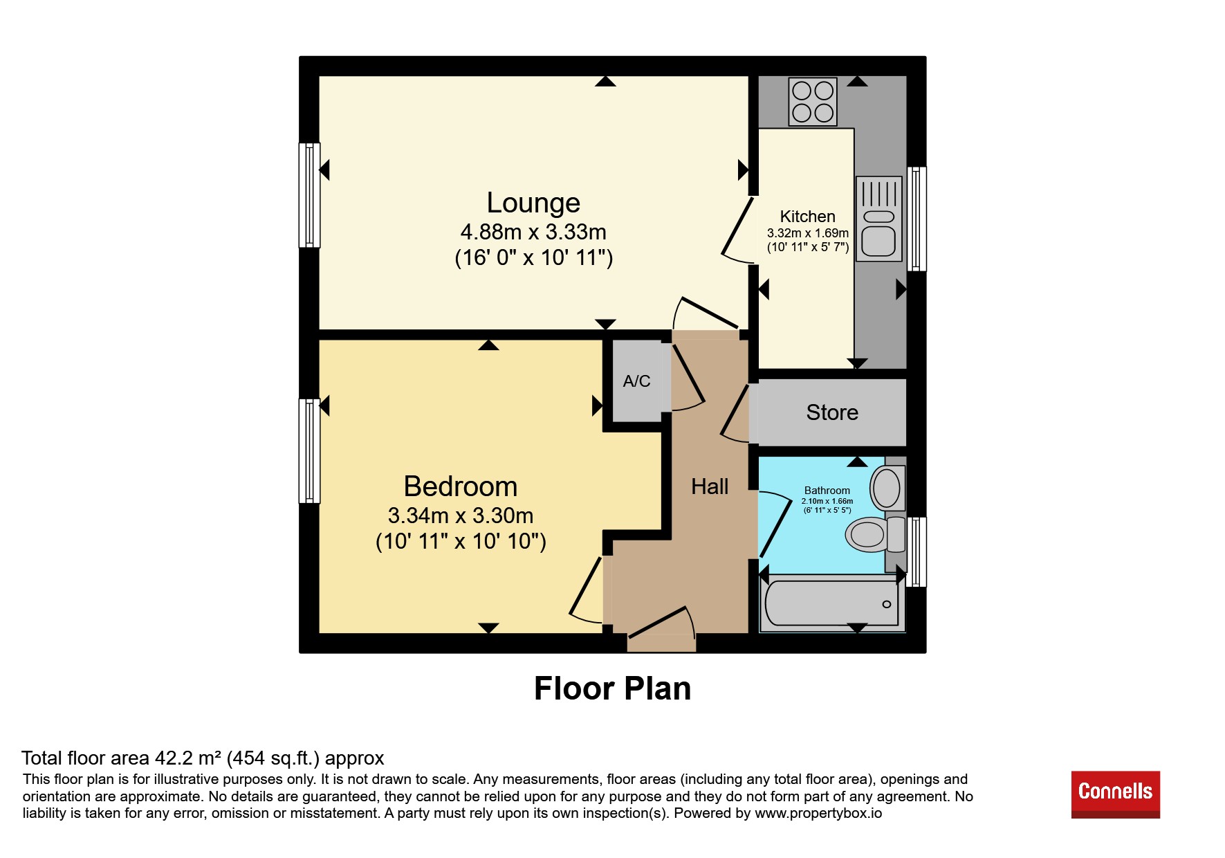 3, Hill Street, Warwick floorplan