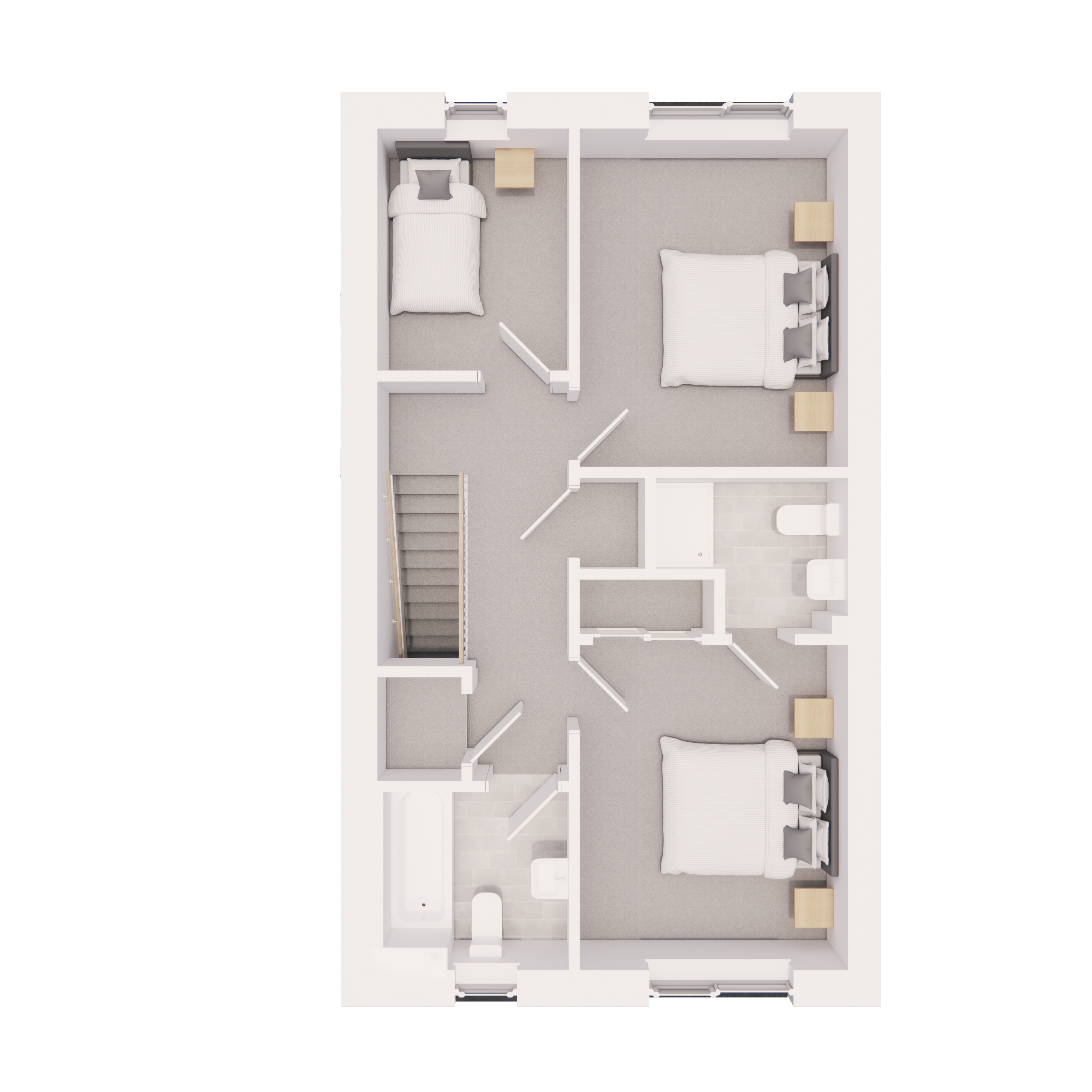Plot 5 - THE BURRATOR Long Close, Landkey Barnstaple Devon, Devon floorplan
