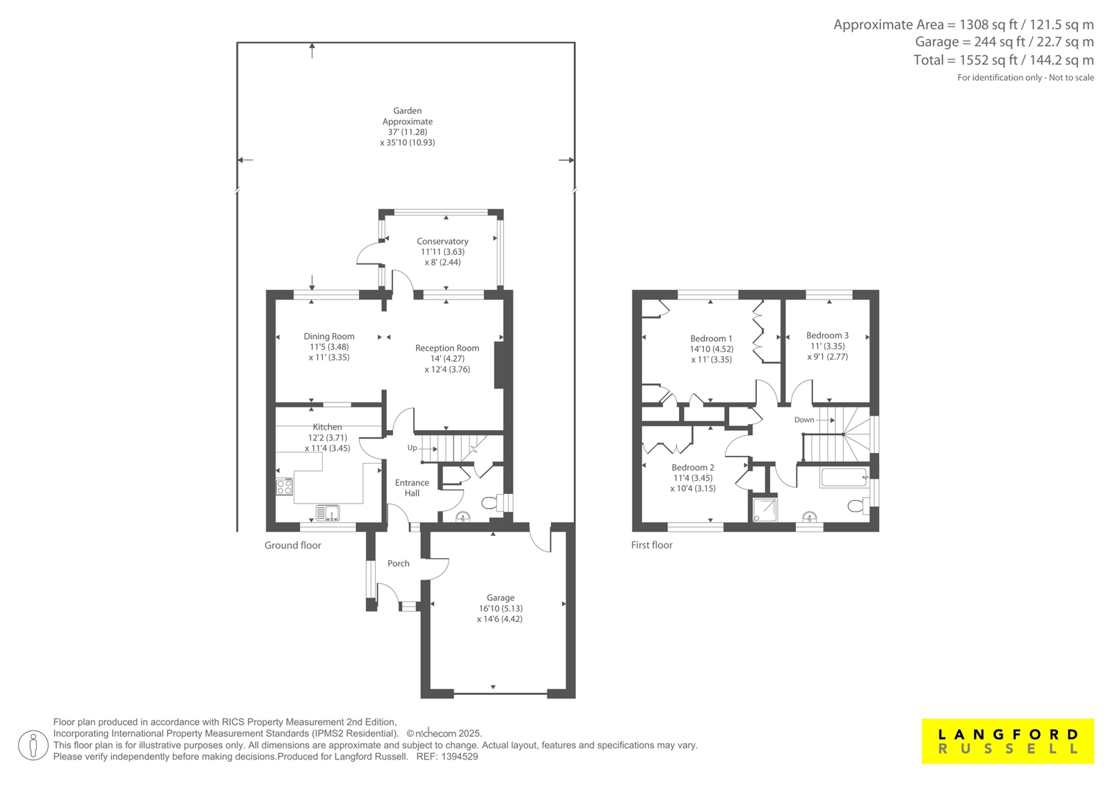 21, Highwood Drive, Orpington floorplan