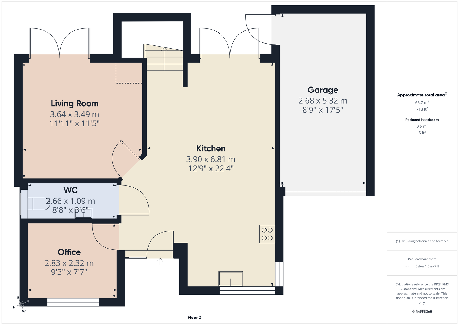 5, Moorhaven Close, Torquay floorplan