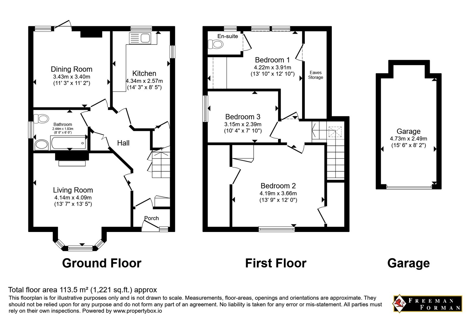 21, Henwood Green Road, Tunbridge Wells floorplan