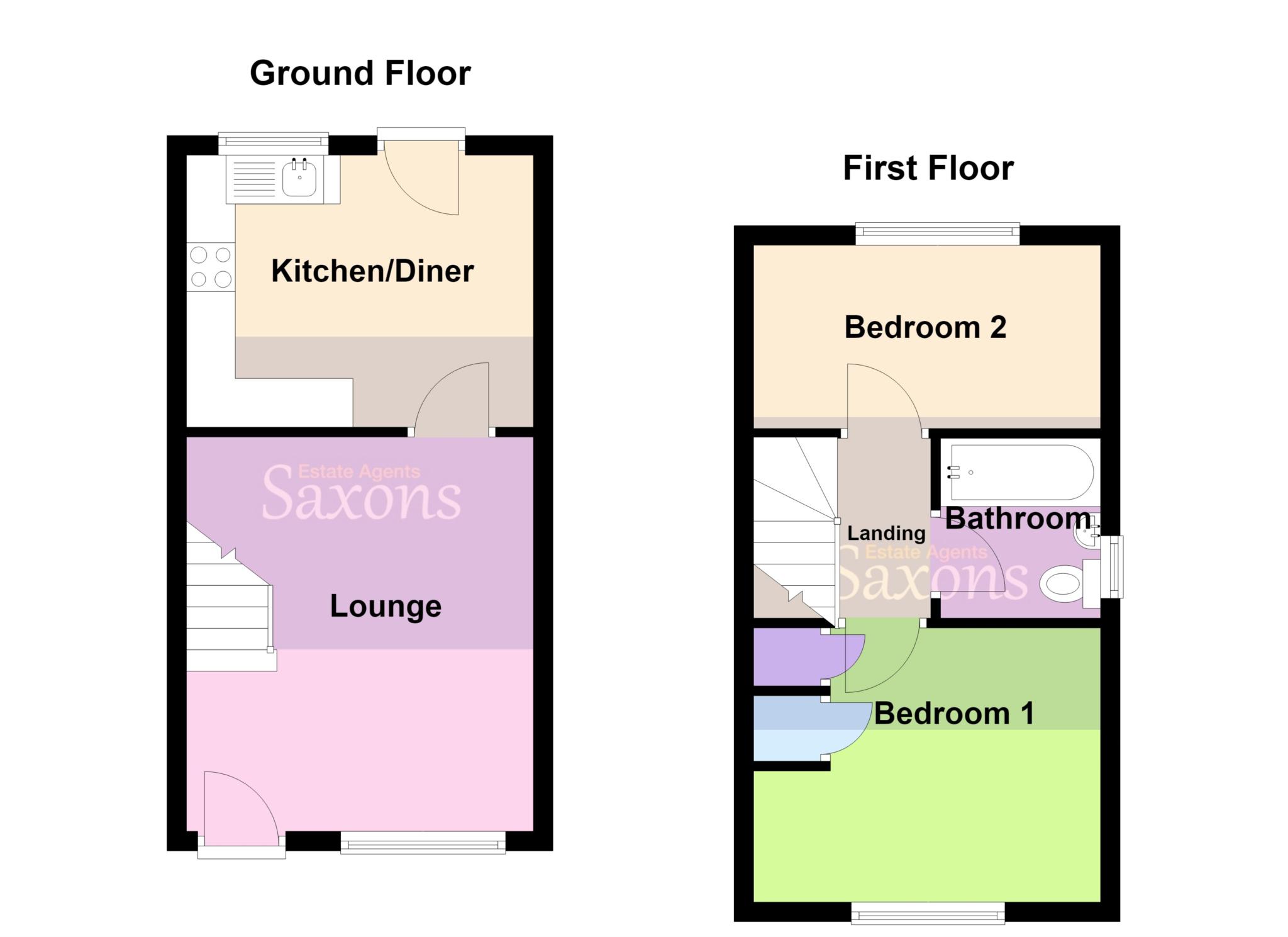 39, Appletree Court, Weston-super-Mare floorplan