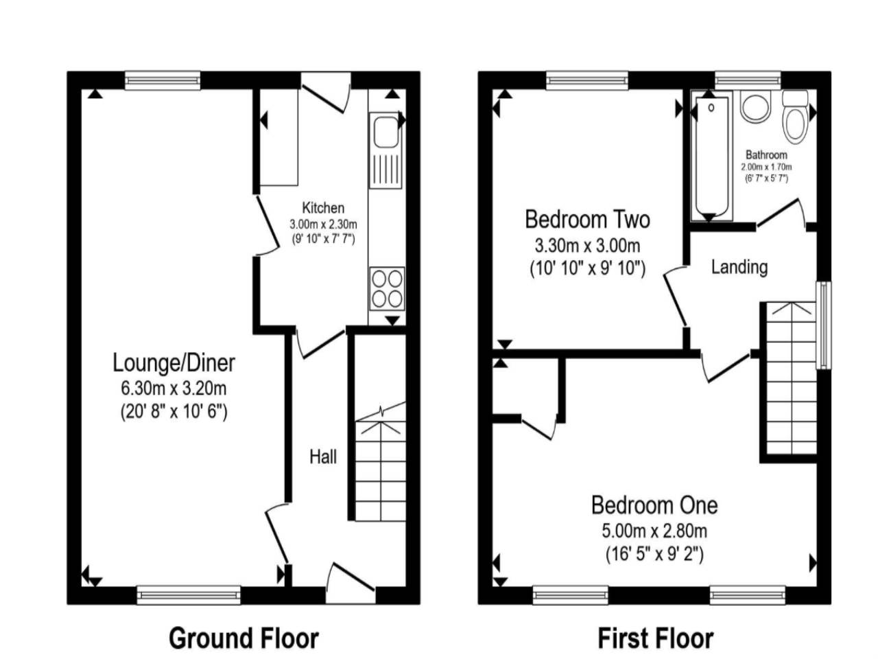Coronation Road, Frome Somerset floorplan