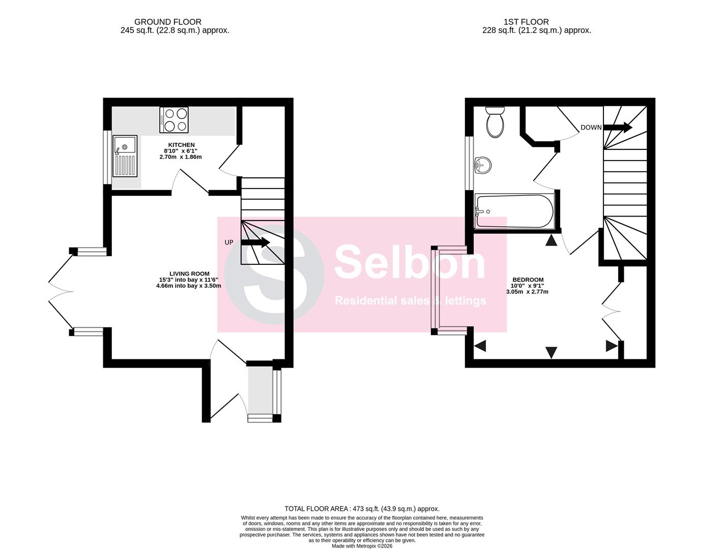 21, Hop Garden, Fleet floorplan
