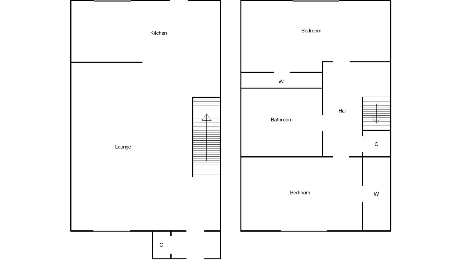 2 Bedrooms Terraced house for sale in Raeswood Drive, Glasgow, Lanarkshire G53