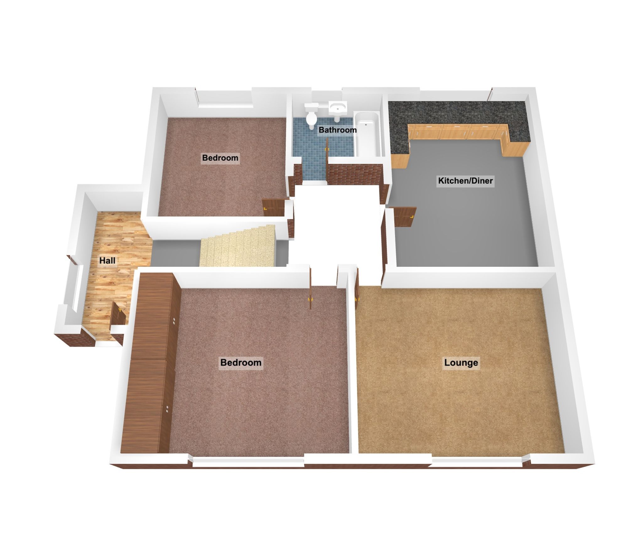 25a Ffordd-y-Goedwig, Bridgend floorplan