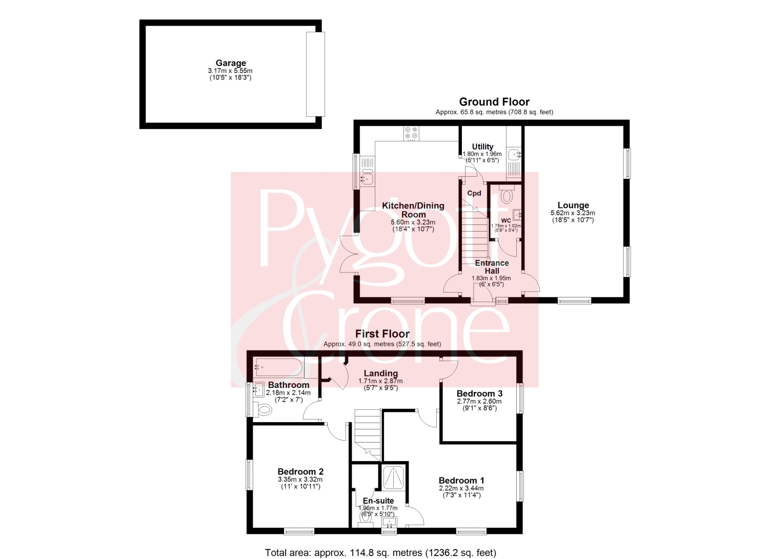 18, Low Lane, Spalding floorplan