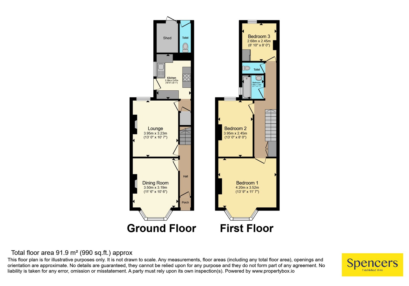 Cambridge Street, Leicestershire floorplan