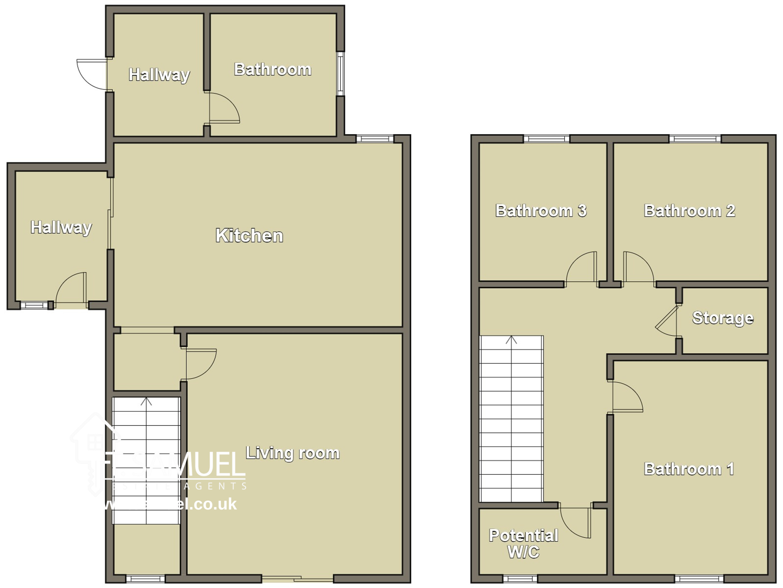 12 Park View, Abercynon floorplan