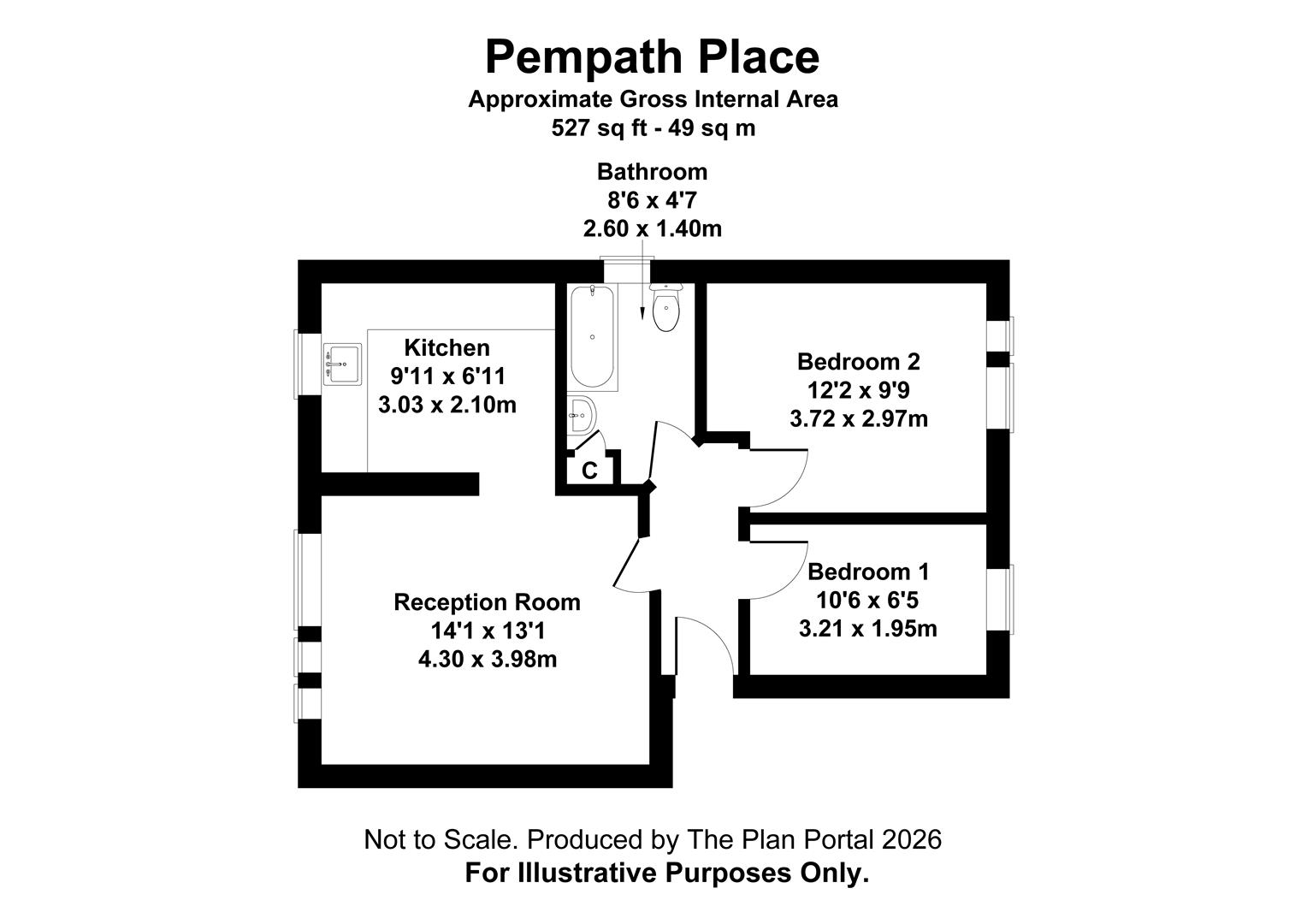 33, Pempath Place, Wembley floorplan