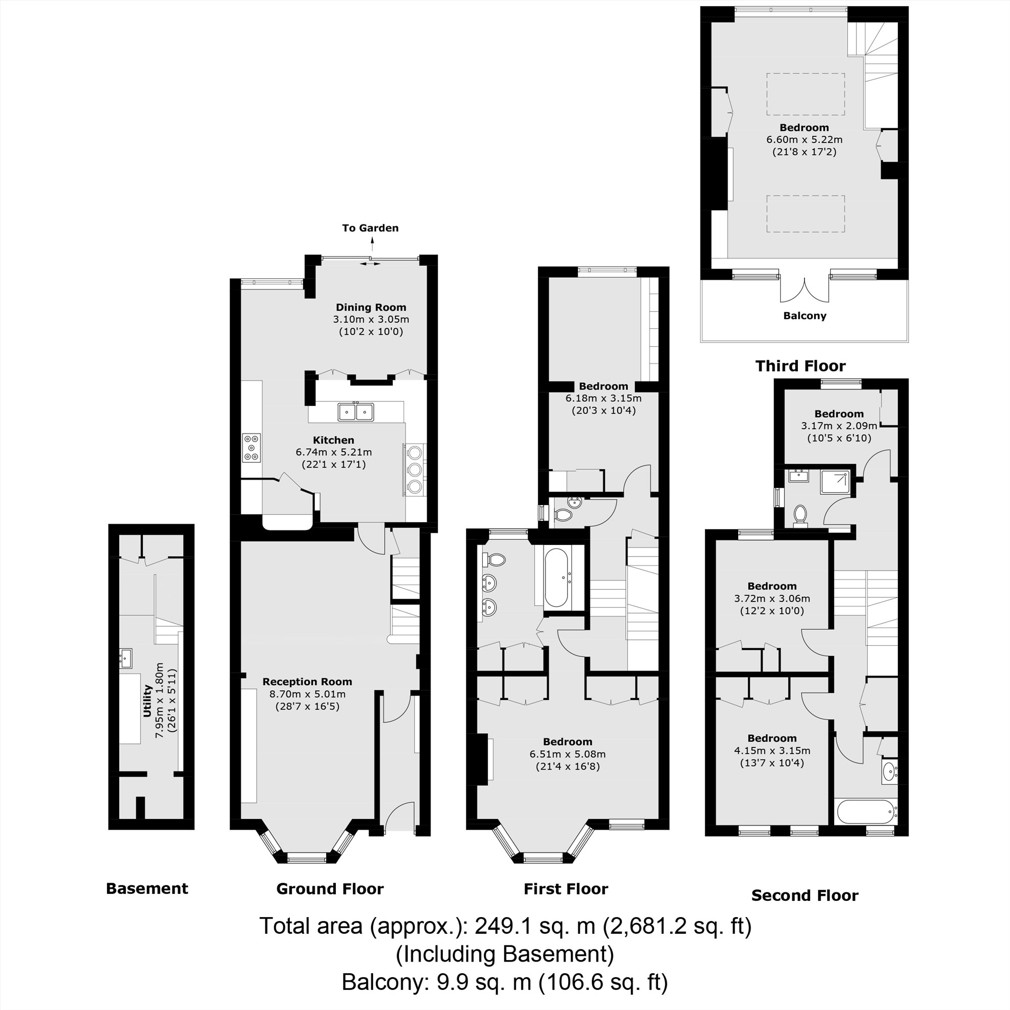 34, Radipole Road, London floorplan