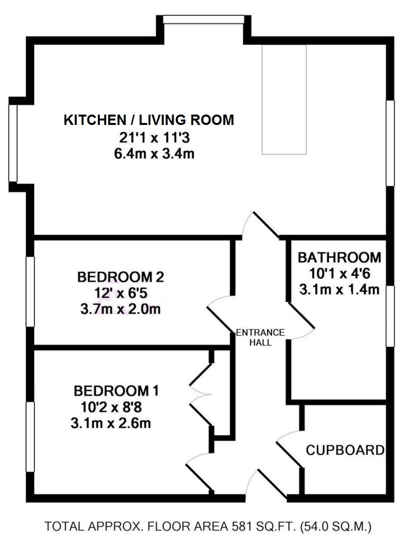 2 Bedrooms Flat for sale in Berwick Way, Sevenoaks TN14