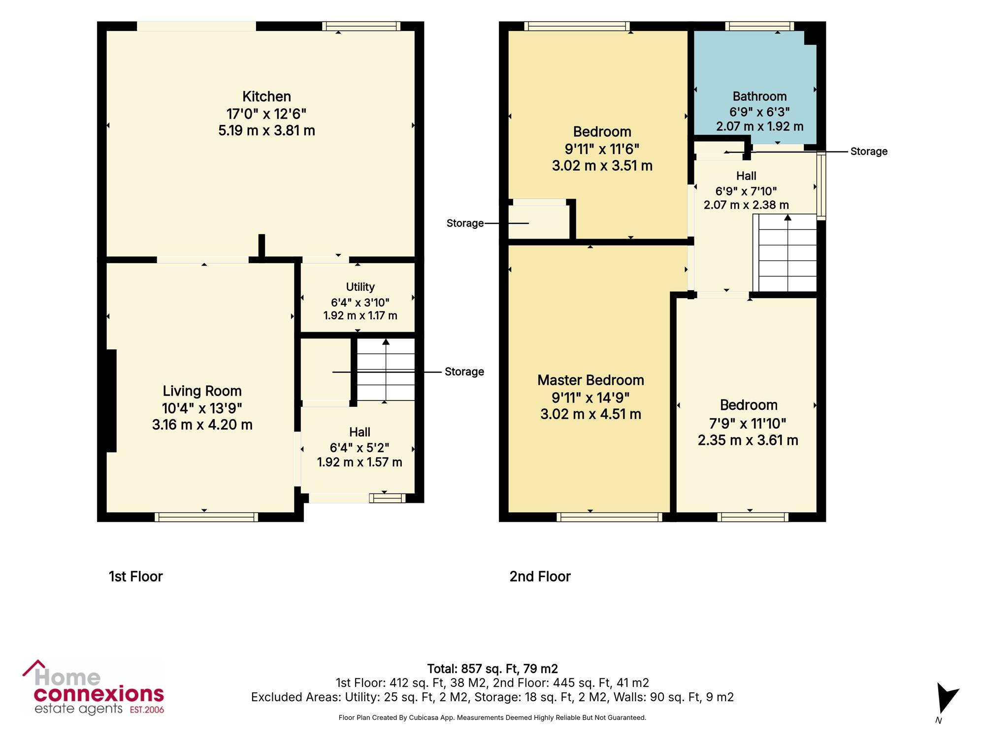 21, Tay Grove, Mossneuk, EAST KILBRIDE floorplan