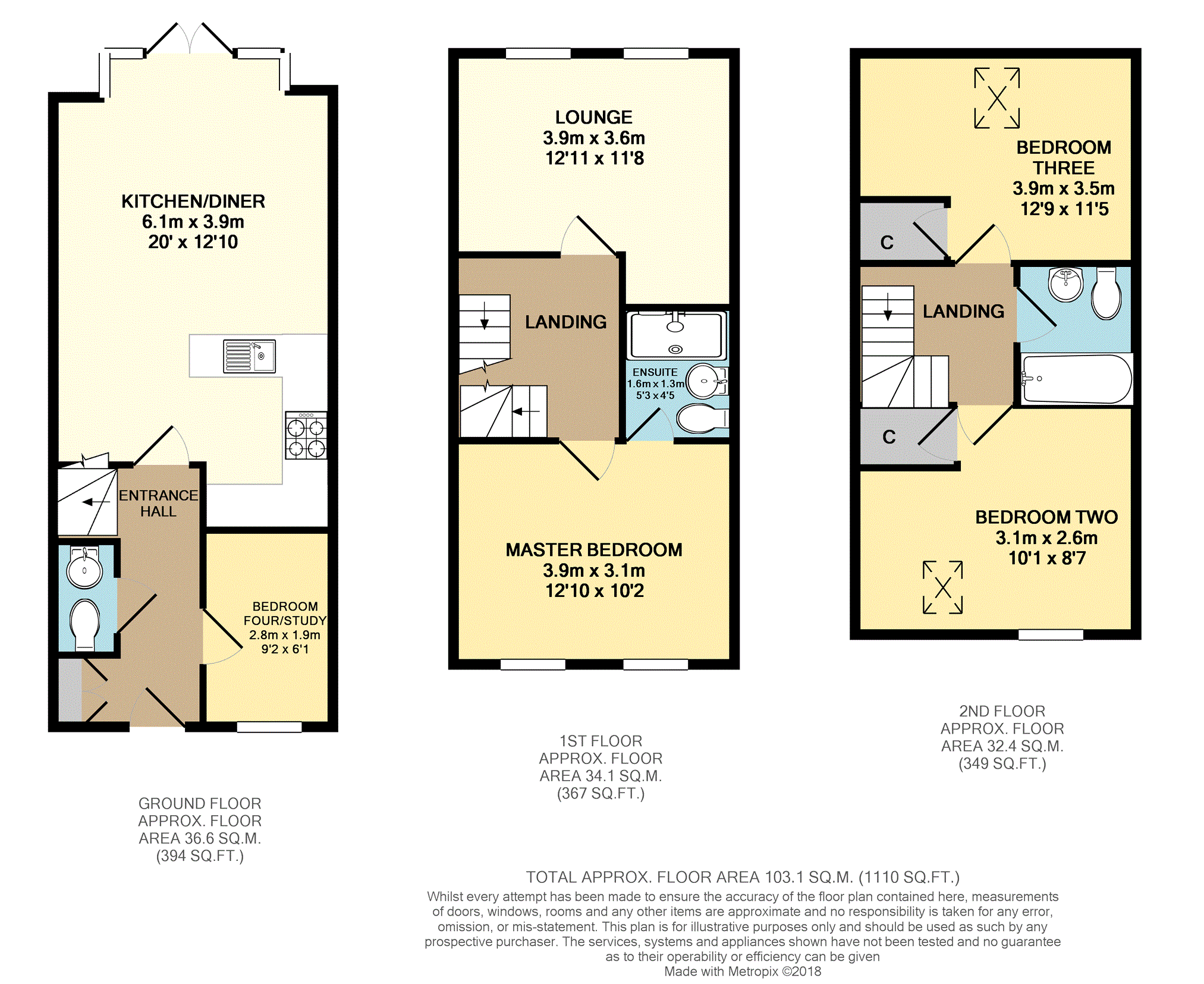 4 Bedrooms Town house for sale in Fisher Drive, Heywood OL10
