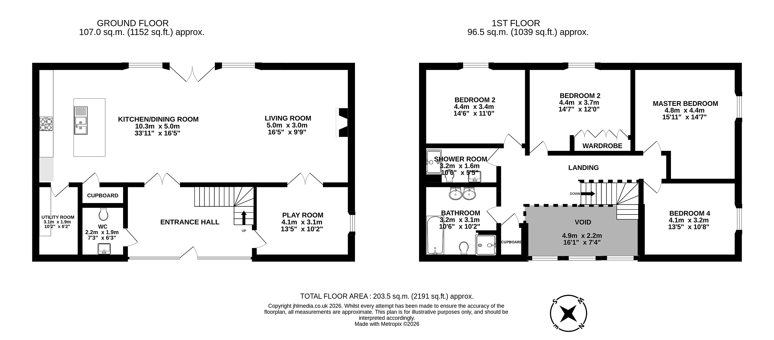 Hay Barn,, 11, Sturt Farm, Oxfordshire floorplan