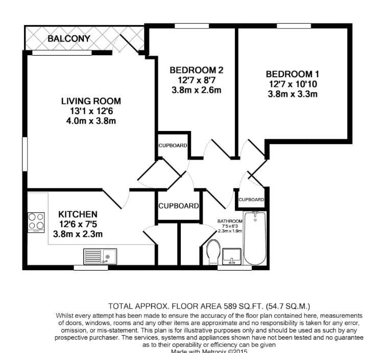 Wellesley Street, Taunton floorplan
